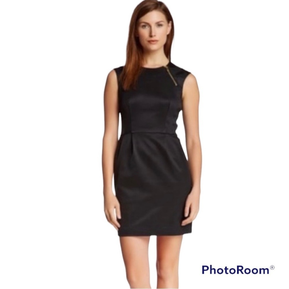 Nanette Lepore Black Runway Martian Sleeveless Woven Dress